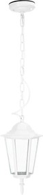 Vonkajší luster na reťazi 1xE27/60W/230V IP44 biela