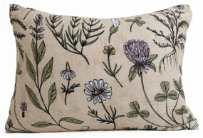 Mušelínová obliečka na vankúš 50 × 70 cm – Herbár