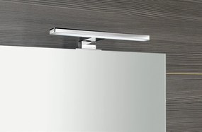 Sapho Sapho, RIWA galérka s LED osvetlením, 50x70x17cm, biela lesk, RIW050-0030