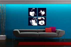 Ručne maľovaný POP Art obraz Beatles | rôzne rozmery