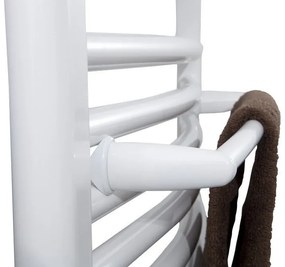 Aqualine Aqualine, Sušiak uterákov na vykurovacie telesá 33 cm, oblý, biela, IDO-40