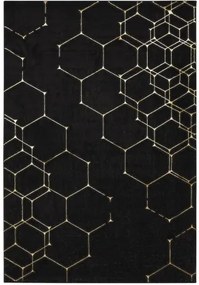 Koberce Breno Kusový koberec MARMARIS 405/black, čierna, viacfarebná,160 x 230 cm