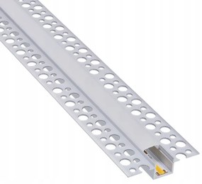 BERGE LED hliníkový profil zapustený 2m - sada