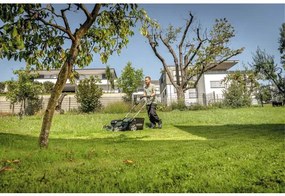 Aku kosačka Metabo RM 36-18 LTX BL 46 vr. 2 ks aku a rýchlonabíjačky