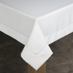 OBRUS MADELE 140X180 CM BIELY