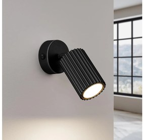 Brilagi - Nástenné bodové svietidlo CRESTO 1xGU10/10W/230V čierna