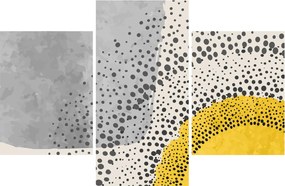 Obraz - Abstraktná maľba pláže N⁰3 (90x60 cm)