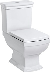 Novoterm WC kombi NV-Kleopatra 11 ZO so zadným odpadom a SoftClose sedadlom