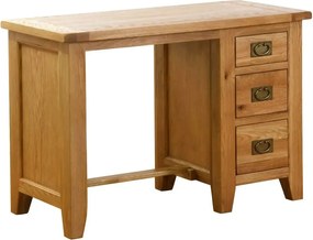 Písací stôl z masívu, 110x50x76 cm