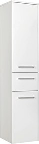 XXXLutz STREDNE VYSOKÁ SKRINKA, biela, 30/141/33 cm Xora - Kúpeľňové skrinky - 001977024202