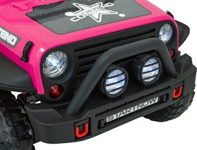 Ramiz Auto Jeep BEAST 4x4 ružové