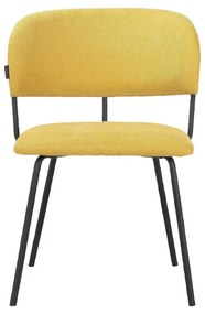 Žlté jedálenské stoličky v súprave 2 ks Claudia – Støraa