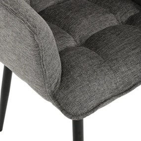 Jedálenská stolička sivá DCH-J2139 GREY2