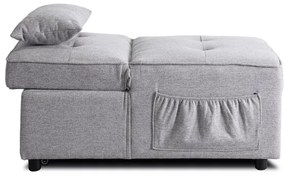 Kreslo EMILIO 67 cm, sivé