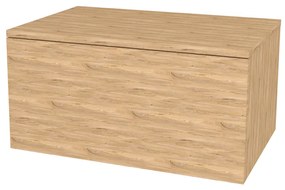 Mereo Ponte, kúpeľňová skrinka 70 cm, Multidecor, Jaseň horský, MER-CN291JASH