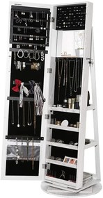 Otočná šperkovnica so zrkadlom JBC62W