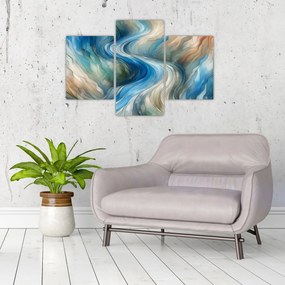 Obraz - Abstraktný prúd (90x60 cm)
