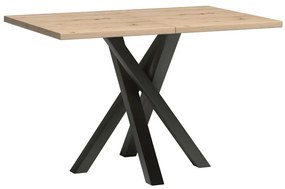 Rozkladací stôl Cali 120/160x80cm artisan