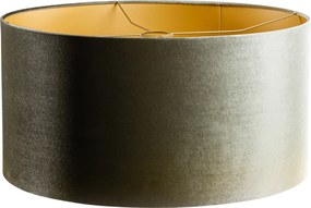 Zamatový tienidlo zelené so zlatým vnútorným 50/50/25