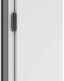 Kovové vchodové dvere S68 Clear 90 P biele
