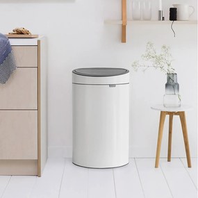 Brabantia Touch Bin NEW 40L Biela