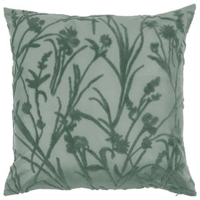 Zelený dekoratívny vankúš Tiseco Home Studio Iris, 45 x 45 cm