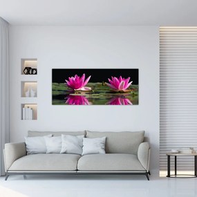 Obraz lekien na vode (120x50 cm)