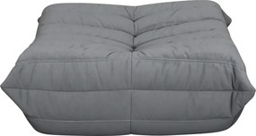 Taburet Nua 86 cm zamat sivý