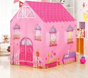 Detský stan | ružový domček