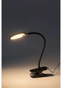 Rabalux 74199 stolná LED lampa s klipom Marcin, čierna