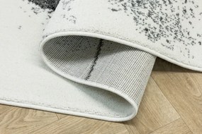 Koberec Lima 9365A biely / čierny