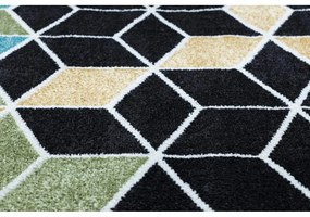 Kusový koberec 3D Kocky modrý 120x170cm
