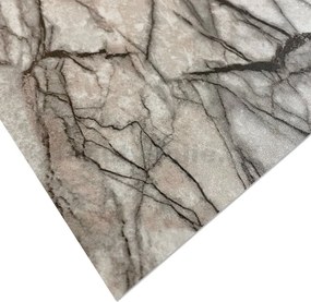 Samolepiace PVC 3D panely LVT21, cena za kus, rozmer 60 x 30 cm, mramor hnedý matný, IMPOL TRADE
