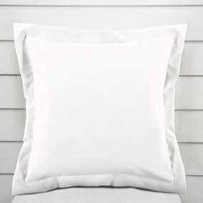 Biante Dekoračná obliečka na vankúš s lemom Rongo RG-032 Krémová biela 50 x 50 cm