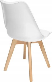JU Stolička OSLO 2, biela
