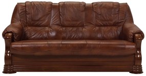 Kožený trojsed COSTA 3 sofa pevná