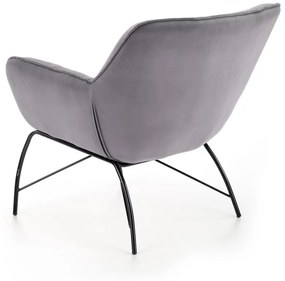 Křeslo Belton šedé