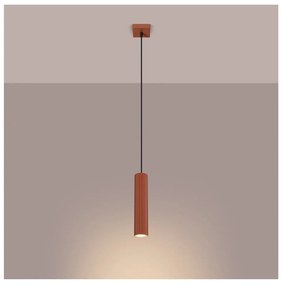 Závesné svietidlo v tehlovej farbe Gleam – Sollux