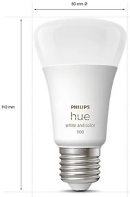 Základná sada Philips Hue WACA 3xE27/9W/230V 2000-6500K + zariadenie k prepojeniu