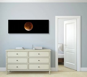 Obraz mesiac na nočnej oblohe Varianta: 120x40