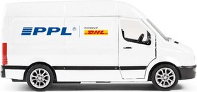 RAPPA Kovové autíčko PPL s otváracími dverami - 14 cm