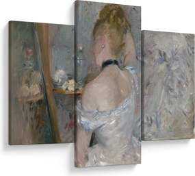 Obraz - Berthe Morisot, Woman at Her Toilette, reprodukcia (90x60 cm)
