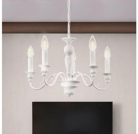 Eglo 49851 - Luster CAPOSILE 5xE14/40W/230V