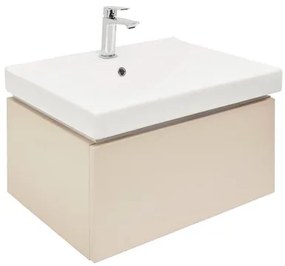 Kúpeľňová skrinka SAT Feel 60x30x46 cm mat SATFEEL60BEU1B, 1 ks