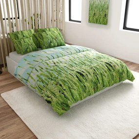 Obliečky z mikrovlákna POSANA zelené Rozmer obliečky: 2 ks 70 x 80 cm | 160 x 200 cm