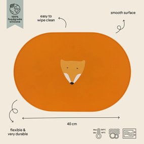 Detské silikónové prestieranie Mr. Fox