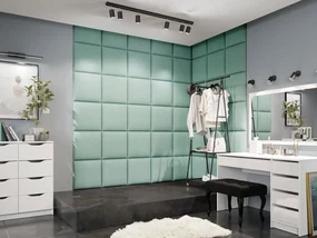 Čalúnený stenový panel Pag 42x42, Farba čalúnenia:: Manila 35
