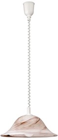 Rabalux 3954 - Luster ALABASTRO 1xE27/60W/230V alabastrové sklo