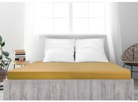 4Home jersey prestieradlo Ideál horčicová, 160 x 200 cm