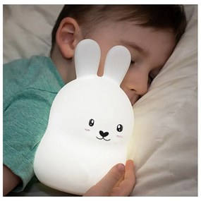 12261 Nabíjateľná LED nočná lampička - Bunny 14cm